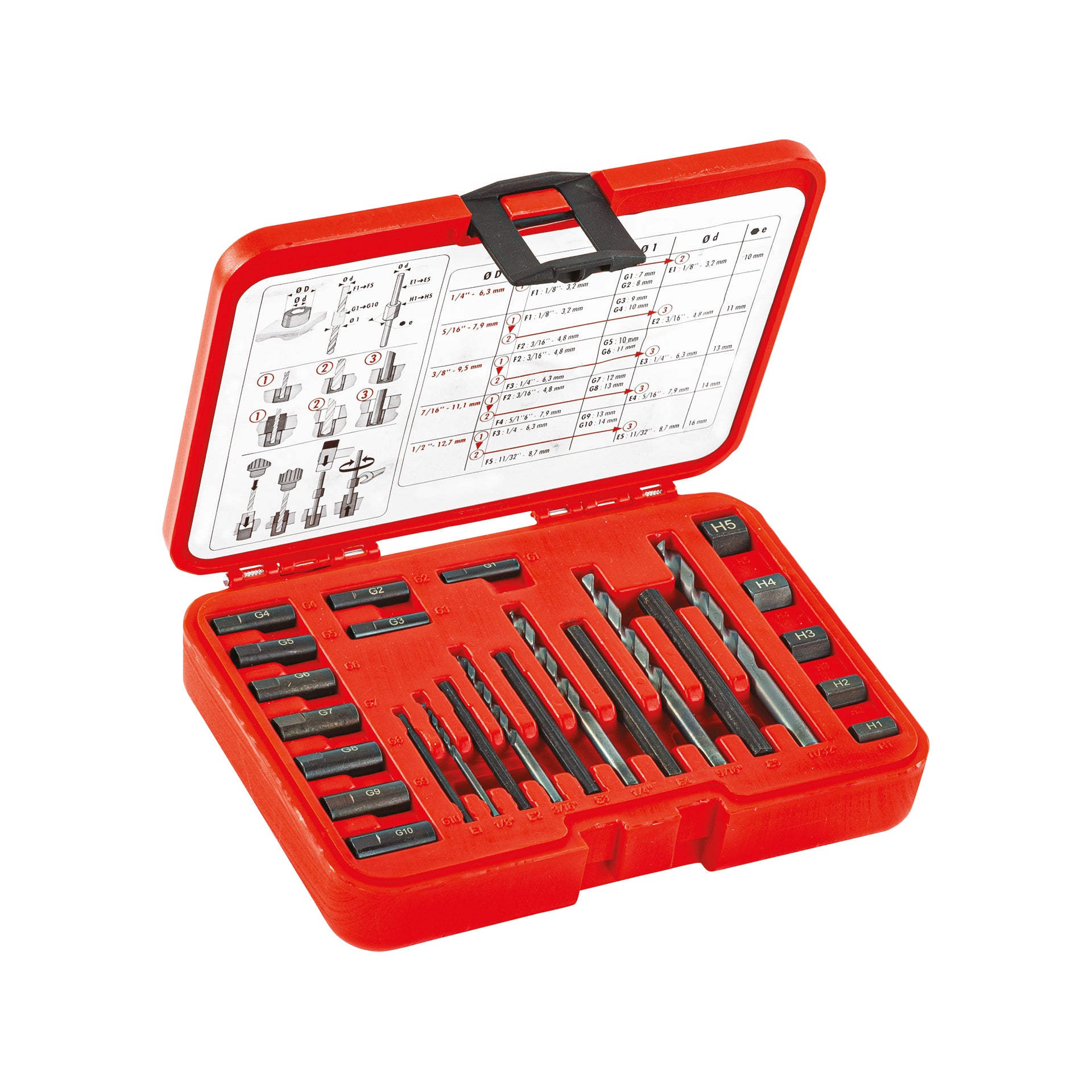 460 A - Serie di estrattori per prigionieri - Usag - U04600080 460 A - Serie di estrattori per prigionieri - Usag - U04600080
